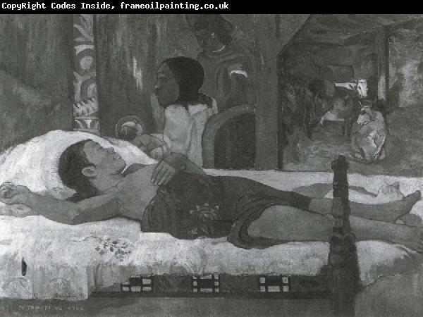 Paul Gauguin Die Geburt-Te Tamari no atua